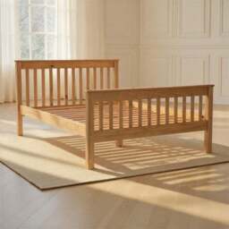 Somerset Natural Bed Frame - thumbnail 2