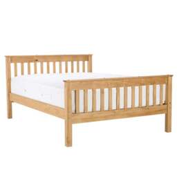 Somerset Natural Bed Frame - thumbnail 1