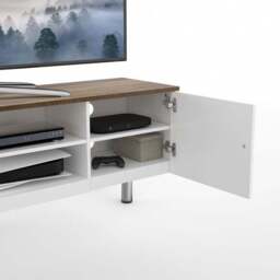 AVF White Sands Extra Wide TV Stand for TVs up to 85” - thumbnail 5