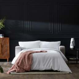 Carson Deep Sit Chunky Chenille Luxury 2 Seater Double Sofa Bed