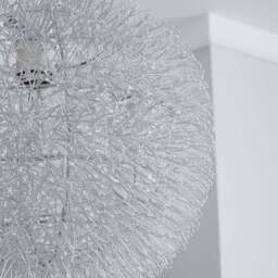 Urchin Ball Silver Easy Fit Pendant Shade - thumbnail 3