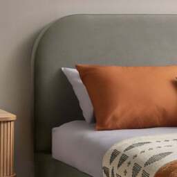 Silentnight Fara Bed Frame, Velvet - thumbnail 3