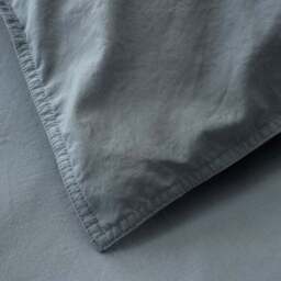 Soft Washed Cotton Duvet Cover & Pillowcase Set - thumbnail 3