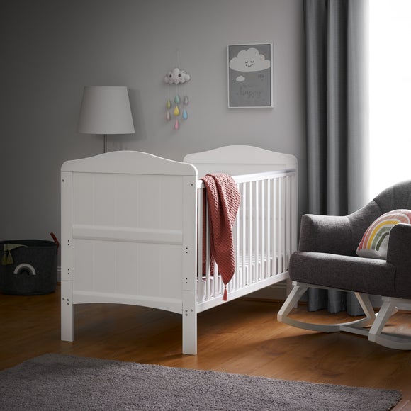 Obaby Whitby Cot Bed, White Pine - image 1