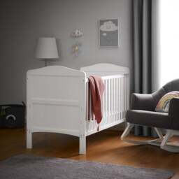 Obaby Whitby Cot Bed, White Pine - thumbnail 1