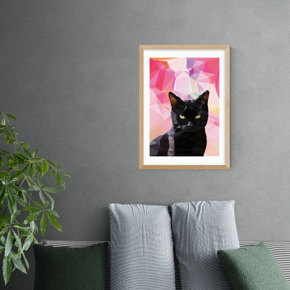 East End Prints Black Cat Print - image 1