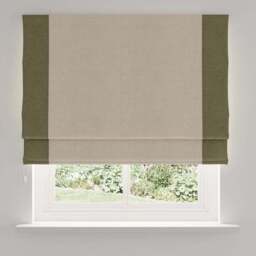 Luna Bordered Easy Chain Blackout Roman Blind - thumbnail 4