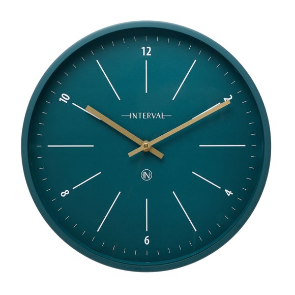 Interval Metal Wall Clock - image 1