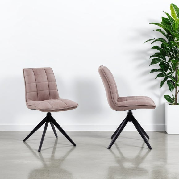 Indus Valley Set of 2 Aura Dining Chairs - image 1