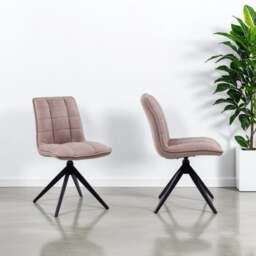 Indus Valley Set of 2 Aura Dining Chairs