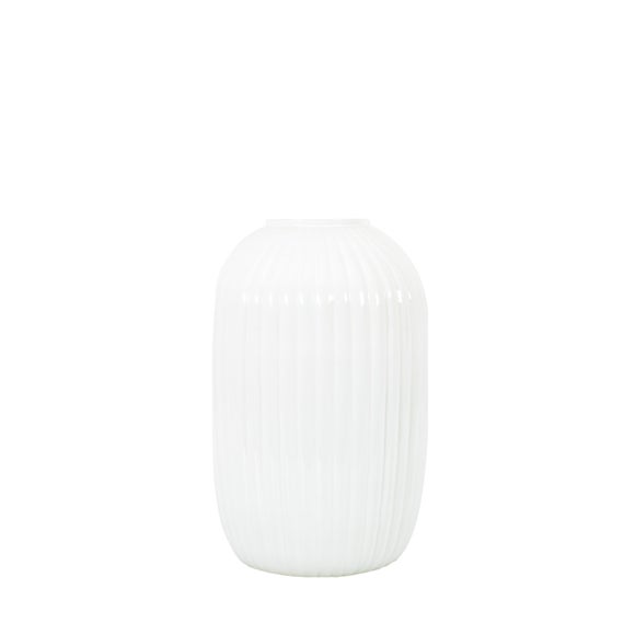 Coates White Glass Vase - image 1