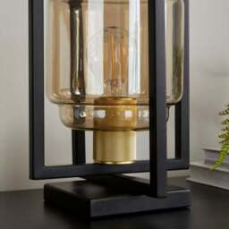 Seattle Industrial Metal Table Lamp - thumbnail 3