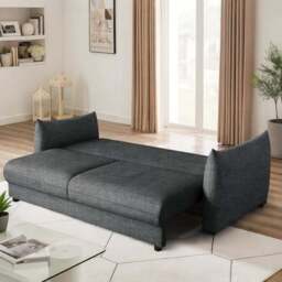 Bronte Fabric 2 Seater Sofa Bed - thumbnail 2