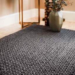 Fusion Textured Wool Rug - thumbnail 2