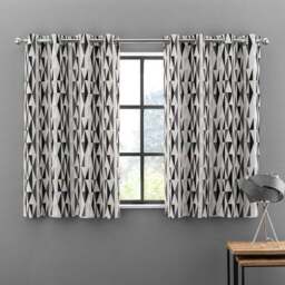 Elements Triangles Eyelet Curtains - thumbnail 5