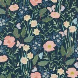Beatrice II Spring Flowers Fabric Snuggle Chair - thumbnail 5