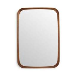 Tranter Wooden Rectangle Wall Mirror - thumbnail 3