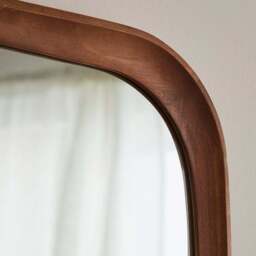 Tranter Wooden Rectangle Wall Mirror - thumbnail 2