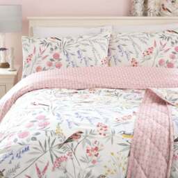 Caraway Reversible Duvet Cover and Pillowcase Set - thumbnail 4
