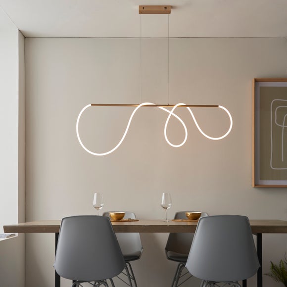 Vogue Aletta Modern Adjustable LED Pendant Light - image 1