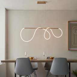 Vogue Aletta Modern Adjustable LED Pendant Light - thumbnail 1