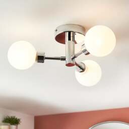 Sfera Mid Century 3 Light Bathroom Ceiling Light - thumbnail 1