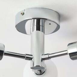 Sfera Mid Century 3 Light Bathroom Ceiling Light - thumbnail 4