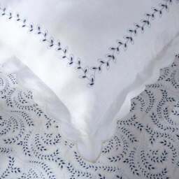 Dorma Eventide 100% Linen Continental Square Pillowcase - thumbnail 3