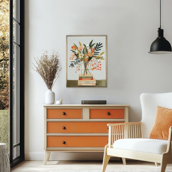 Cedar & Sage Wild at Heart Print Framed Canvas - image 1