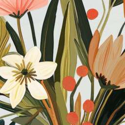 Cedar & Sage Wild at Heart Print Framed Canvas - thumbnail 2