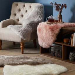 Single Pelt Sheepskin Rug - thumbnail 5
