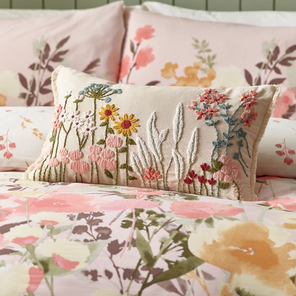 Catherine Lansfield Countryside Floral Cushion - image 1