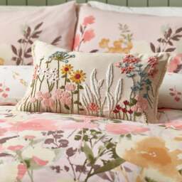 Catherine Lansfield Countryside Floral Cushion - thumbnail 1