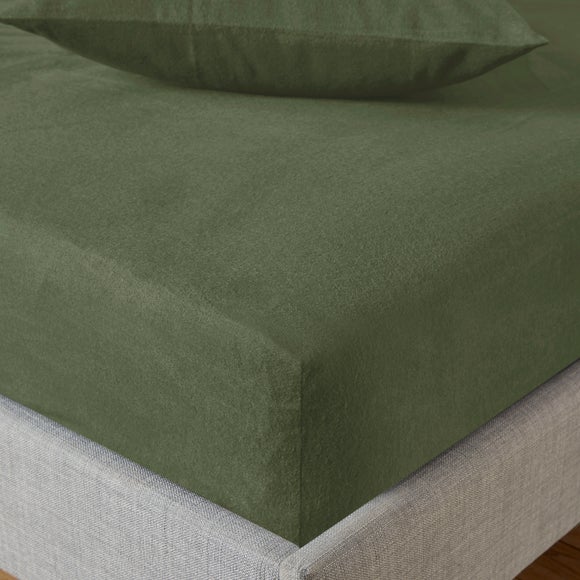 Soft & Cosy 100% Brushed Cotton Fitted Sheet - image 1