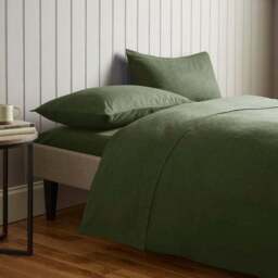 Soft & Cosy 100% Brushed Cotton Fitted Sheet - thumbnail 3