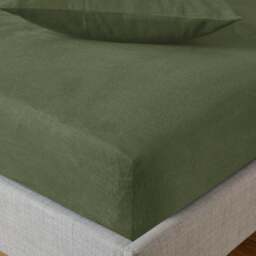 Soft & Cosy 100% Brushed Cotton Fitted Sheet - thumbnail 1
