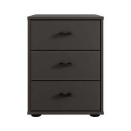 Wiemann Kahla Matt 3 Drawer Bedside Table - thumbnail 2