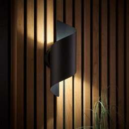 Caden Twist Modern 2 Light Wall Light - thumbnail 2