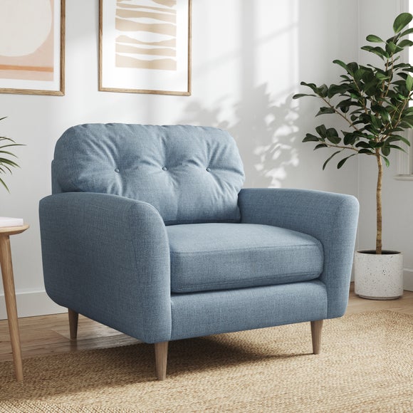 Sven Chunky Tonal Weave Snuggle Chair - image 1