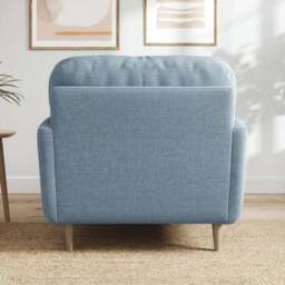 Sven Chunky Tonal Weave Snuggle Chair - thumbnail 3