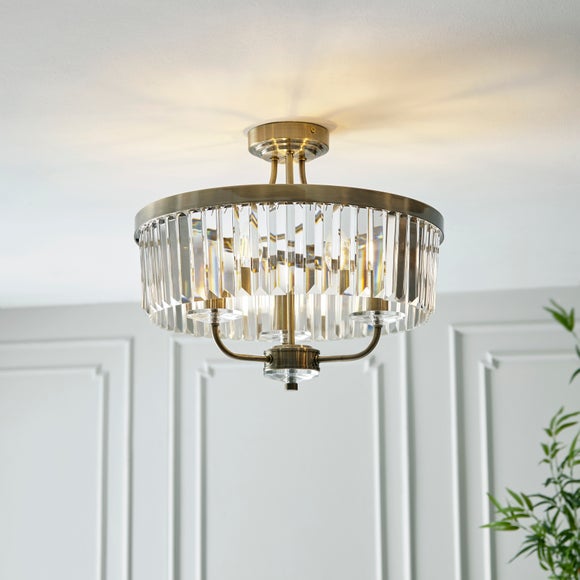 Vogue Balmoral 3 Light Semi Flush Chandelier - image 1