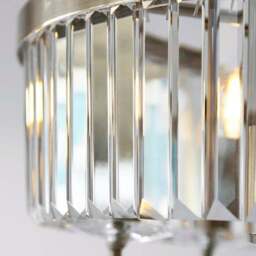 Vogue Balmoral 3 Light Semi Flush Chandelier - thumbnail 2