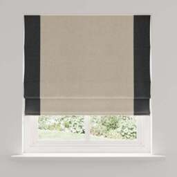 Luna Bordered Easy Chain Blackout Roman Blind - thumbnail 3