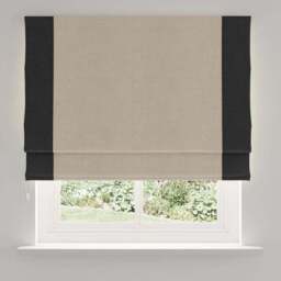 Luna Bordered Easy Chain Blackout Roman Blind - thumbnail 4
