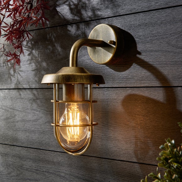 Barker Industrial Outdoor Wall Light - image 1