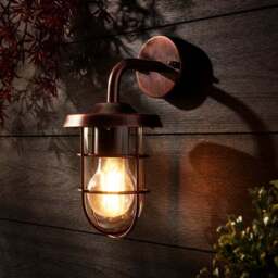 Barker Industrial Outdoor Wall Light - thumbnail 2