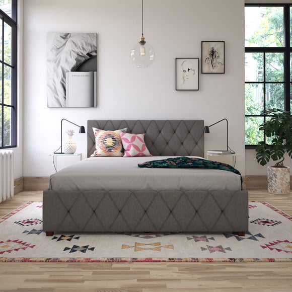 Cosmo Living Elizabeth Bed Frame, Linen - image 1