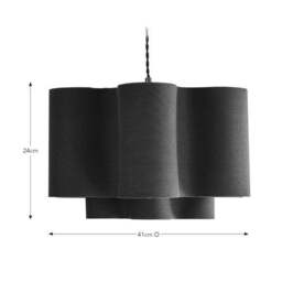 Sophie Robinson Wavy Two Tier Lamp Shade - thumbnail 5