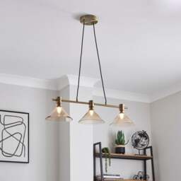 Morgan 3 Light Adjustable Diner Ceiling Light - thumbnail 1