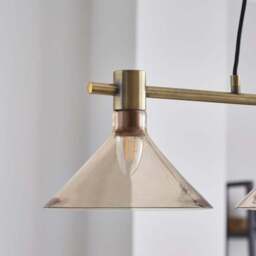 Morgan 3 Light Adjustable Diner Ceiling Light - thumbnail 3
